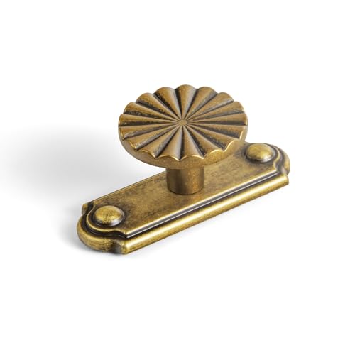 Goo-Ki 1.5'(38mm) Antique Brass Knob