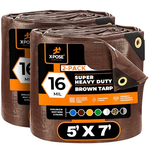 Xpose Safety Super Heavy-Duty 5' x 7' (2-Pack)