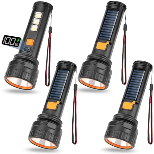 KERNOWO Solar Flashlights (4-Pack)