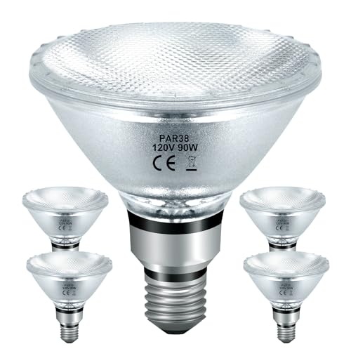 Jaenmsa PAR38 Halogen Floodlight Bulbs