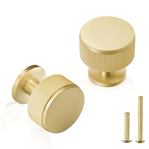 QOGRISUN Solid Brass Knobs
