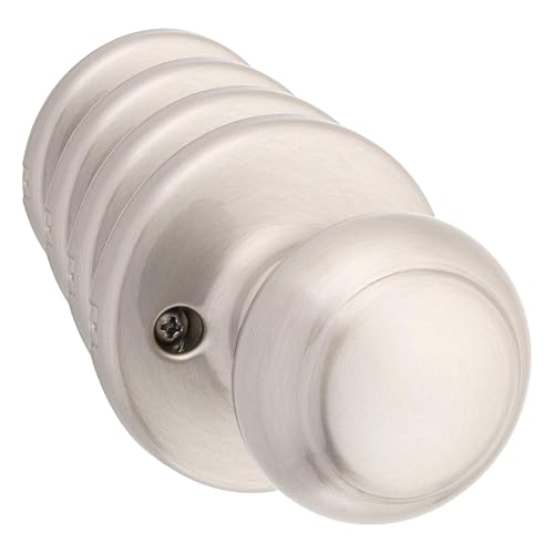 Kwikset Cove Dummy Door Knob (Satin Nickel)