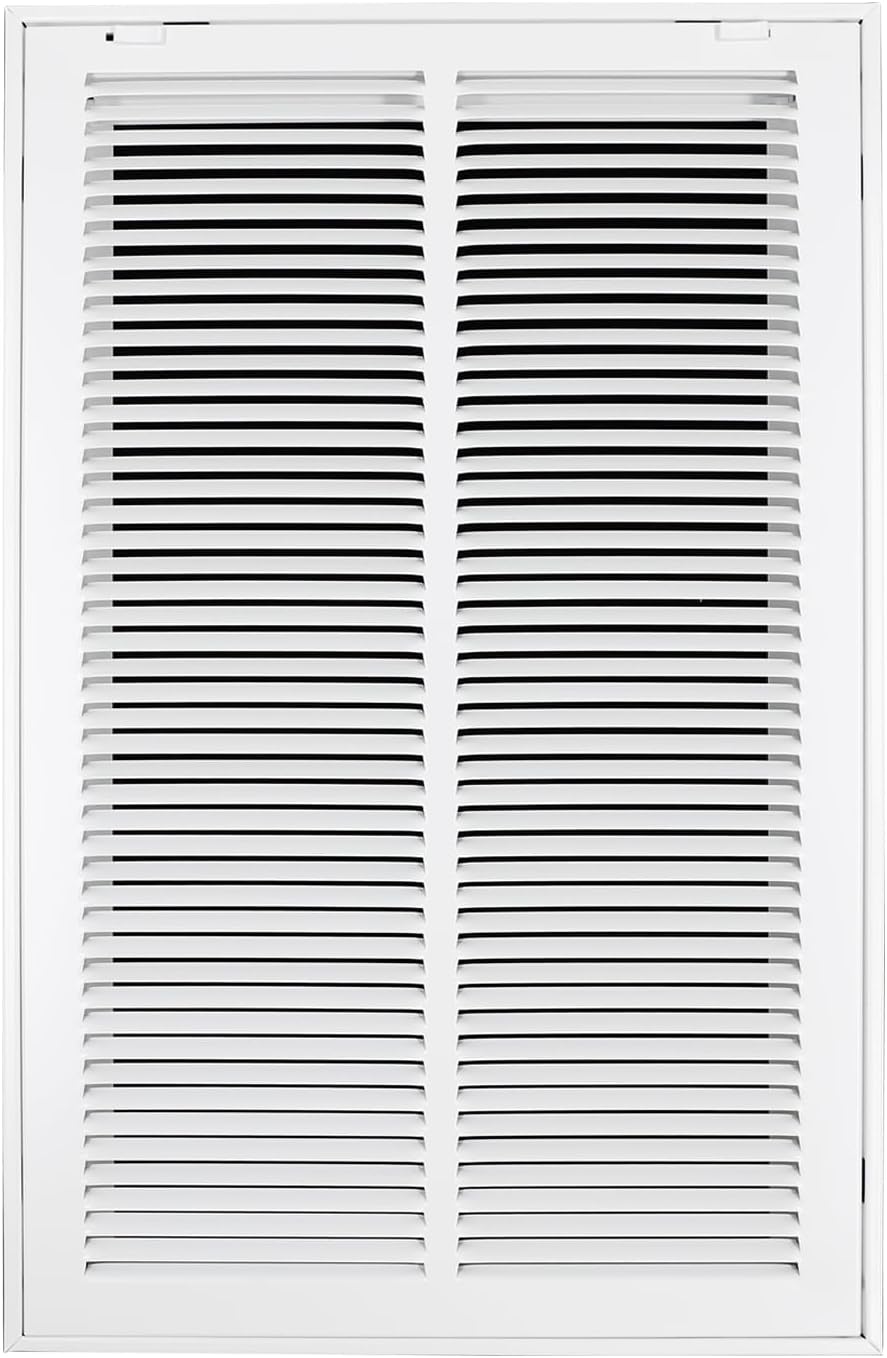 Howeall 14"W x 24"H Steel Return Air Filter Grille