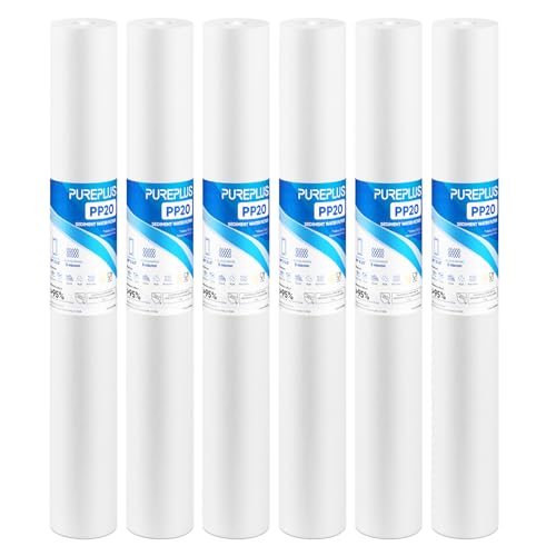 PUREPLUS 5 Micron 20" x 2.5" Whole House Sediment Filter