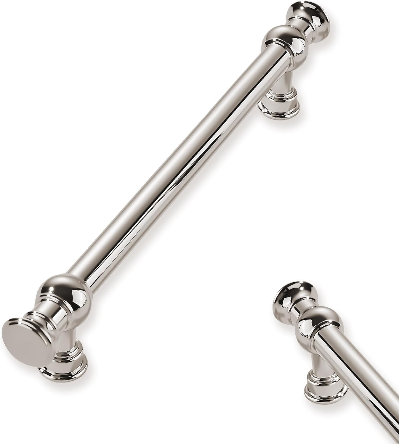 10-Pack 5inch Polished Nickel Pulls