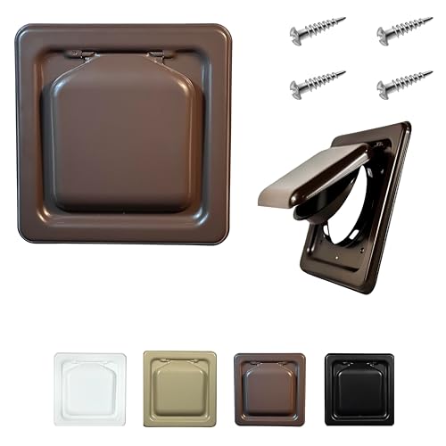MetalGuard (Brown, STEEL 4" W/O Duct Tube)