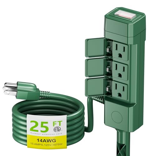BN-LINK 25ft Outdoor Extension Cord
