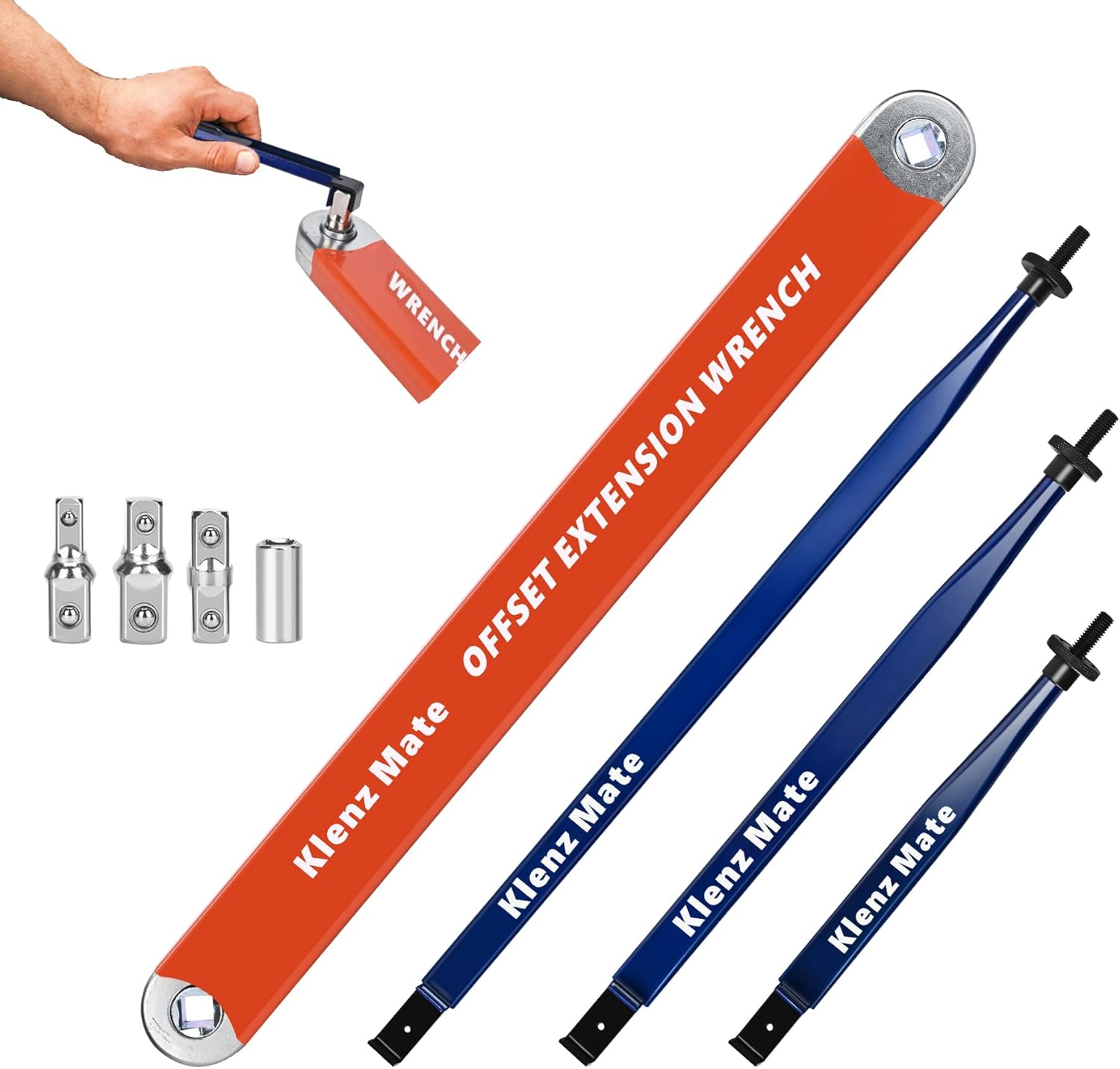 2025 Upgrade Offset Extension Wrench and Extension Clamps