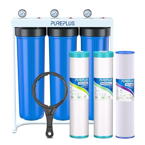 PUREPLUS 20-Inch 3-Stage Water Filter