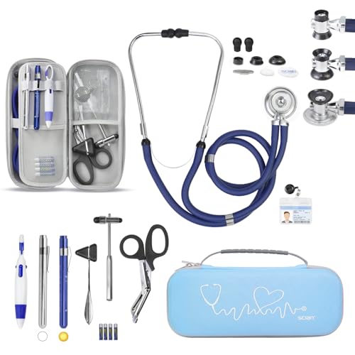 Scian 13 Pcs Stethoscope Case Kit