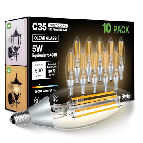 Dusk to Dawn B11 Candelabra Bulbs