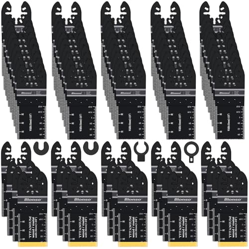Bionso 120PCS Oscillating Blades