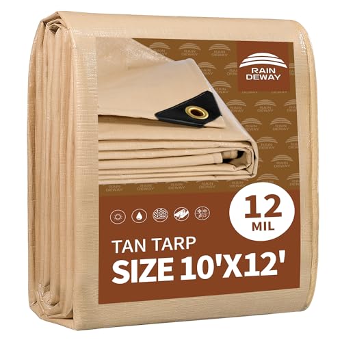 RAINDEWAY 10x12 Heavy Duty Tarp