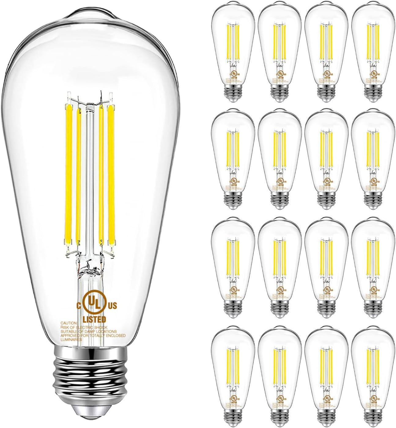 DAYBETTER ST58 800LM Vintage Bulbs