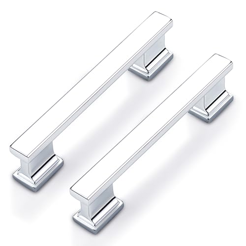 Probrico 3 3/4" Polished Chrome Pulls