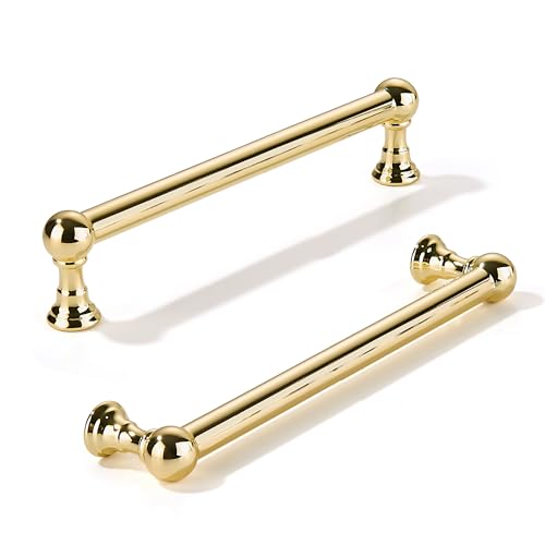 khtumeware 6" Polished Brass Pulls