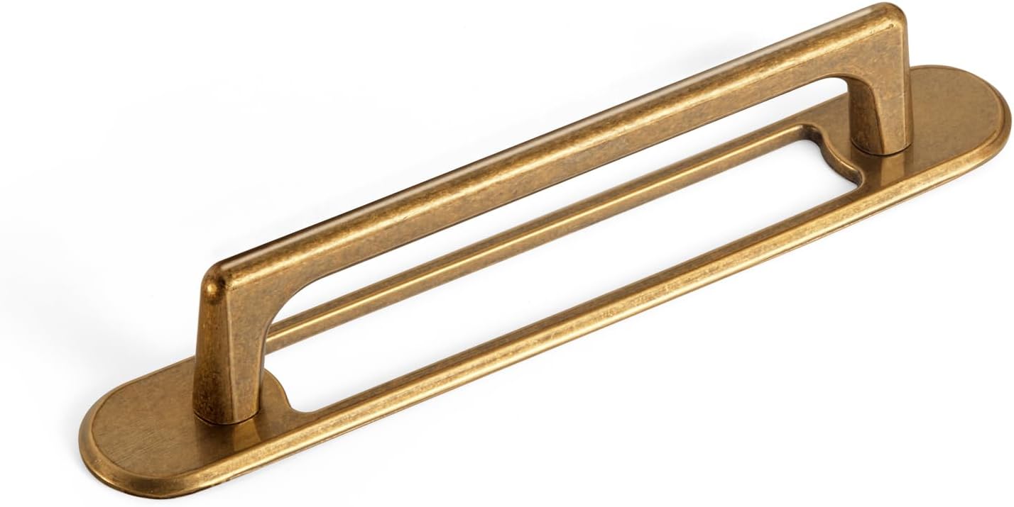Goo-Ki Antique Brass Filigree Pulls