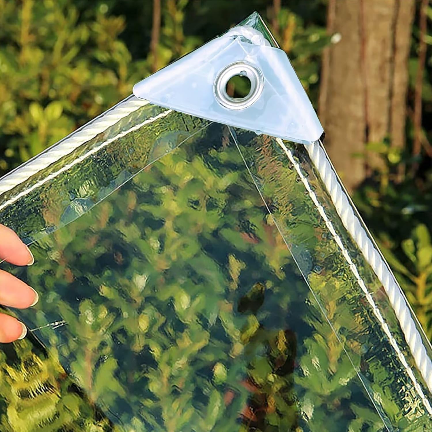 ZGLCQSGY 7x10 Clear Tarp
