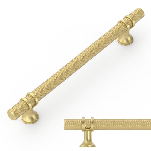Amerdeco Knurled Brushed Gold 6.3"