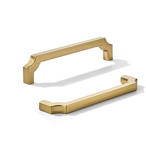 khtumeware 5" Square Champagne Bronze Pulls