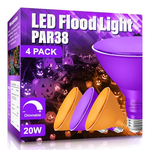 Gonhom PAR38 Purple/Orange (4 Pack)