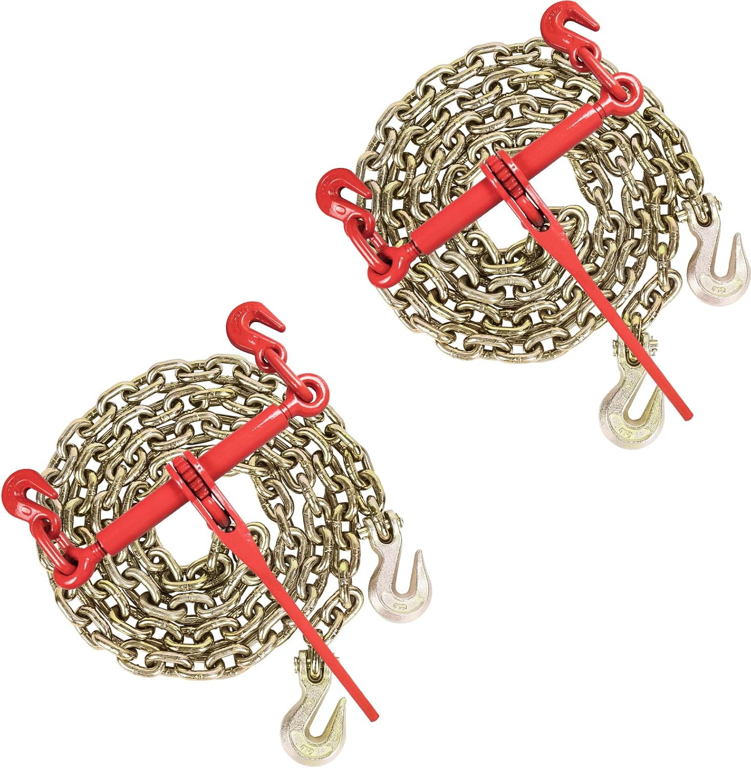 AAIN Ratchet Chain Binder with 3/8" x 10' Tow Chain