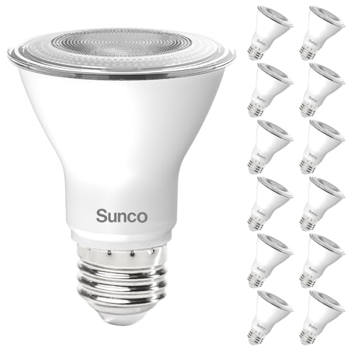 Sunco PAR20 LED Bulbs (12 Pack)