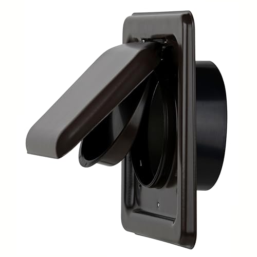 NO-PEST VENT MetalGuard (Brown, 4" Steel With Collar)